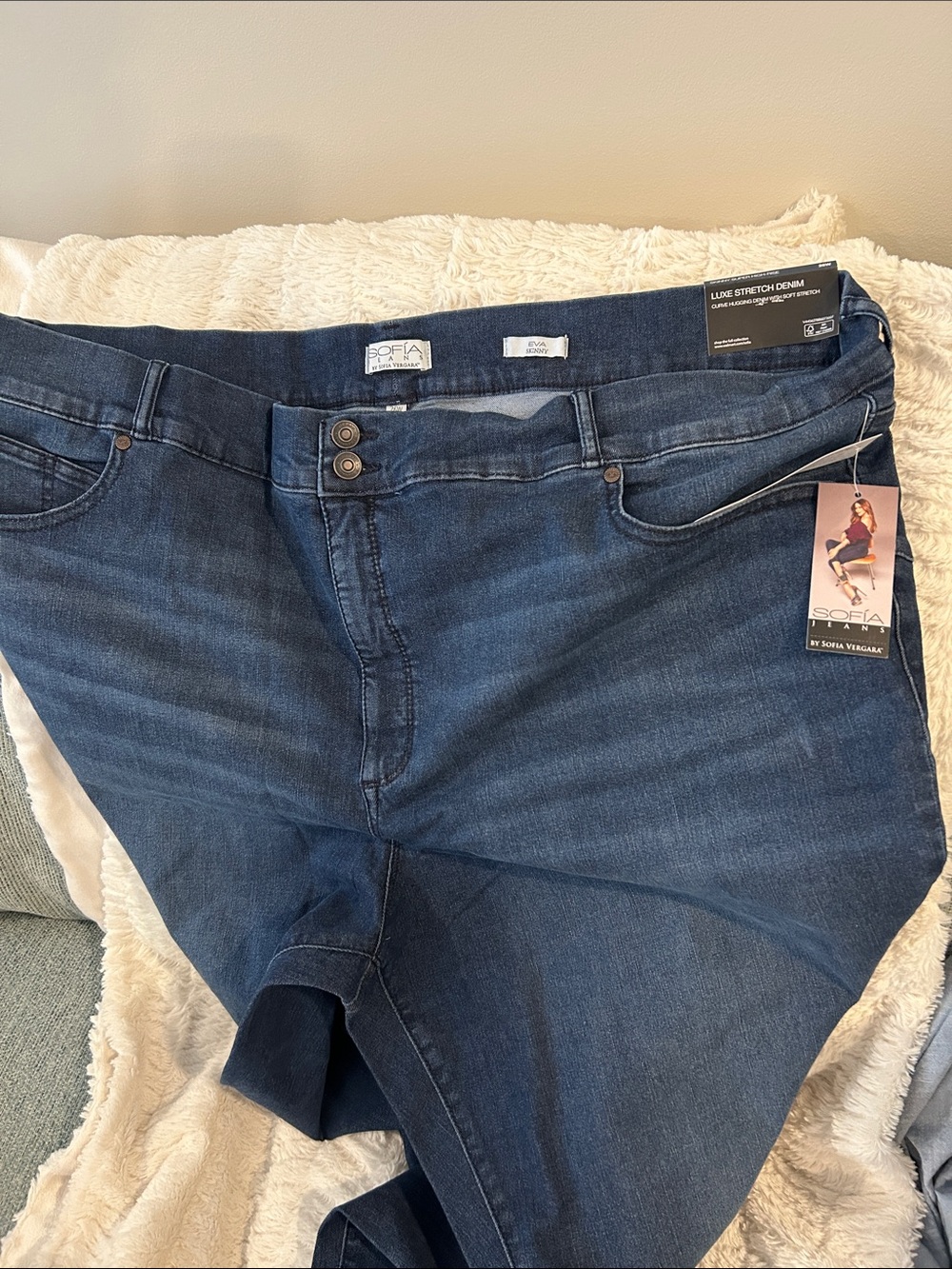 sofia by sofia vergara Indigo Stretch Jeggings